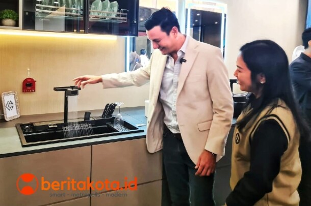 Christian Sugiono Terjun Langsung Rancang Kitchen Sink GB Sanitaryware, Ini Keunggulannya