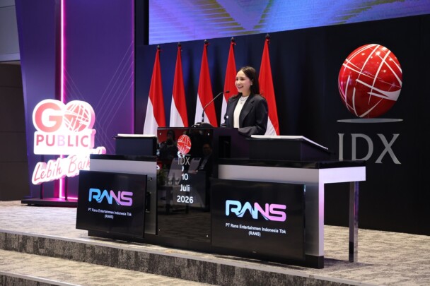 Tangis Nagita Warnai IPO RANS, Sebut Industri Kreatif Kini Jadi Motor Ekonomi Baru Indonesia