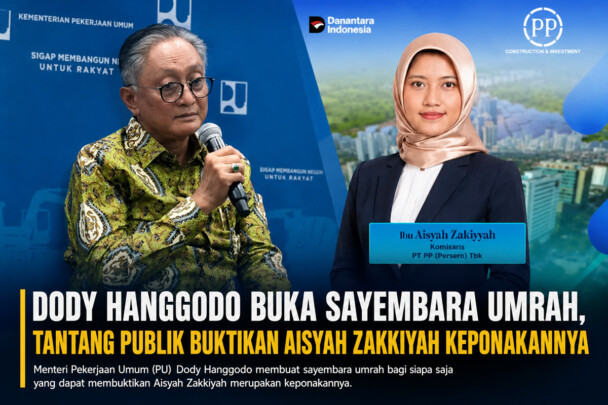 Dody Hanggodo Buka Sayembara Umrah, Tantang Publik Buktikan Aisyah Zakkiyah Keponakannya