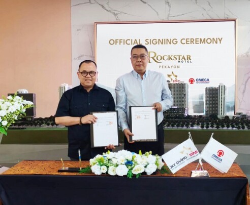 Rockstar Hotel Pekayon Resmi Dikembangkan, All Star Brand Management Gandeng Omega Hotel Management