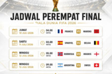 Resmi! Ini Daftar 8 Tim Perempat Final Piala Dunia 2026 dan Jadwal Pertandingannya