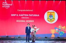 SMP IL Kapten Fatubaa Raih Penghargaan AIA Healthiest Schools 2026