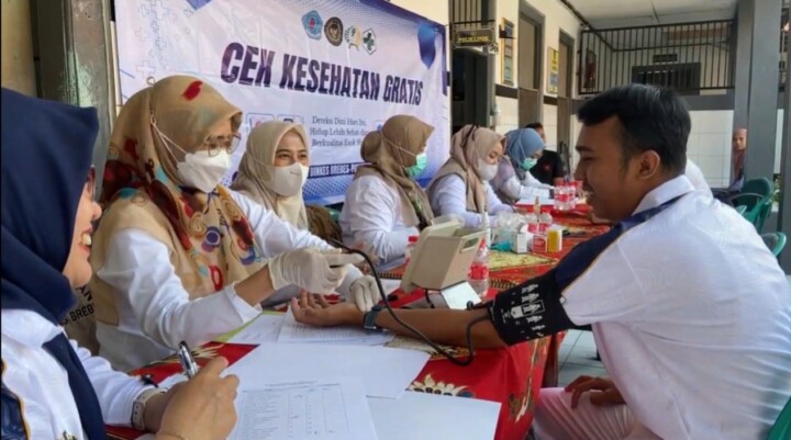 Pastikan Hak Kesehatan Warga Binaan, Lapas Brebes Gelar Pemeriksaan Medis Berkala