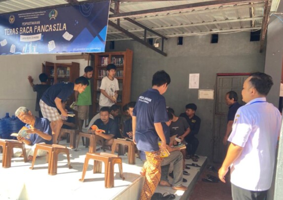 Perluas Minat Baca, Lapas Brebes Hadirkan Perpustakaan Keliling untuk Warga Binaan